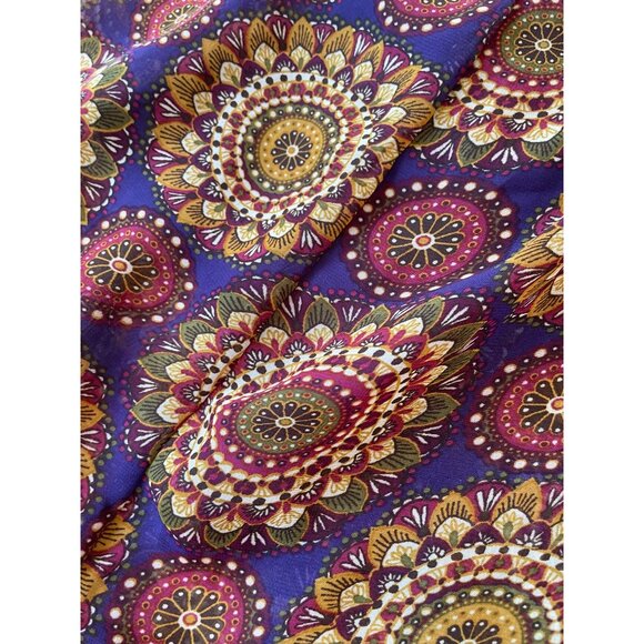 6 Degrees Purple Slip Dress & Boho Print Chiffon Dress - S Hippicore Tweecore Y2 - Picture 10 of 10